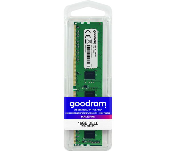 GOODRAM 16GB (1x16GB) 3200MHz CL22 dedykowana Dell W-DL32D16G - 693439 - zdjęcie 2